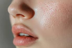 Fresh aloe vera gel applied on face for open pores