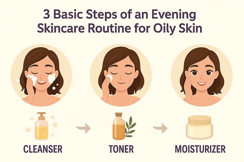 Best skincare routine for oily skin and open pores