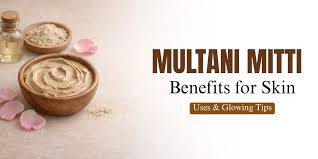 Multani Mitti face pack for oily skin and open pores