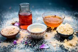 Homemade face packs for glowing skin made with natural skincare ingredients
