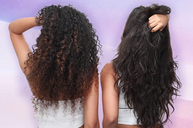 My hair care routine for hair fall with gentle brushing and healthy hair care