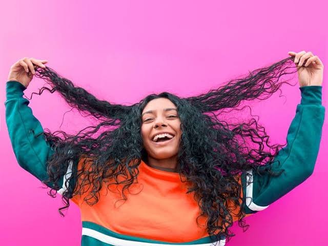 My hair care routine for hair fall with gentle brushing and healthy hair care
