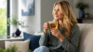 Herbal teas I tried for better digestion including ginger peppermint chamomile and fennel tea